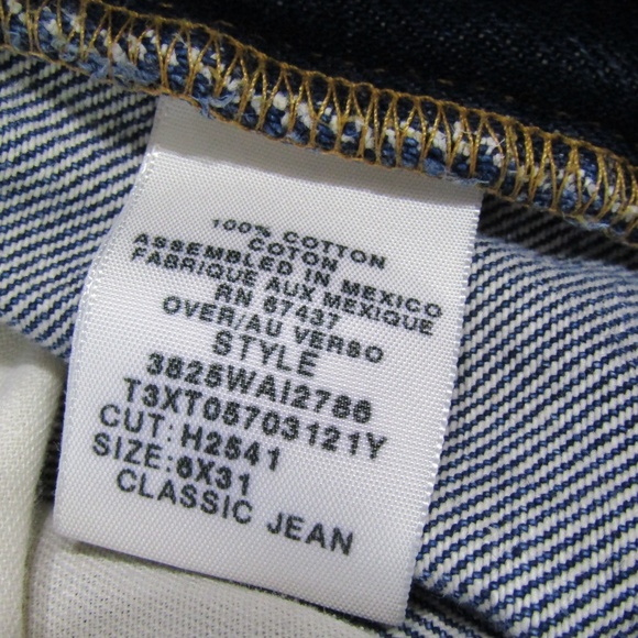 Vintage Polo Ralph Lauren 5 Pocket Blue Jeans 6x31 - Picture 6 of 6